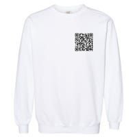Scan Me QE Code Be The Faith Garment-Dyed Sweatshirt