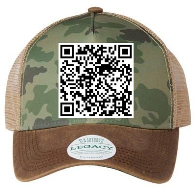 Scan Me QR Code Jesus Loves You Funny Christian  Legacy Tie Dye Trucker Hat