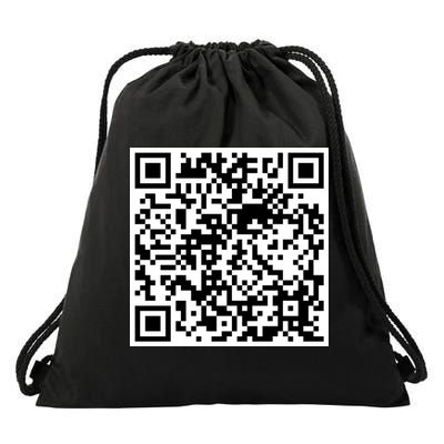 Scan Me QR Code Jesus Loves You Funny Christian  Drawstring Bag