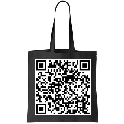 Scan Me QR Code Jesus Loves You Funny Christian  Bag