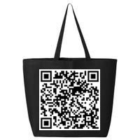 Scan Me QR Code Jesus Loves You Funny Christian  25L Jumbo Tote