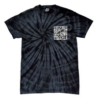 Scan Me QR Code Jesus Loves You Funny Christian  Tie-Dye T-Shirt