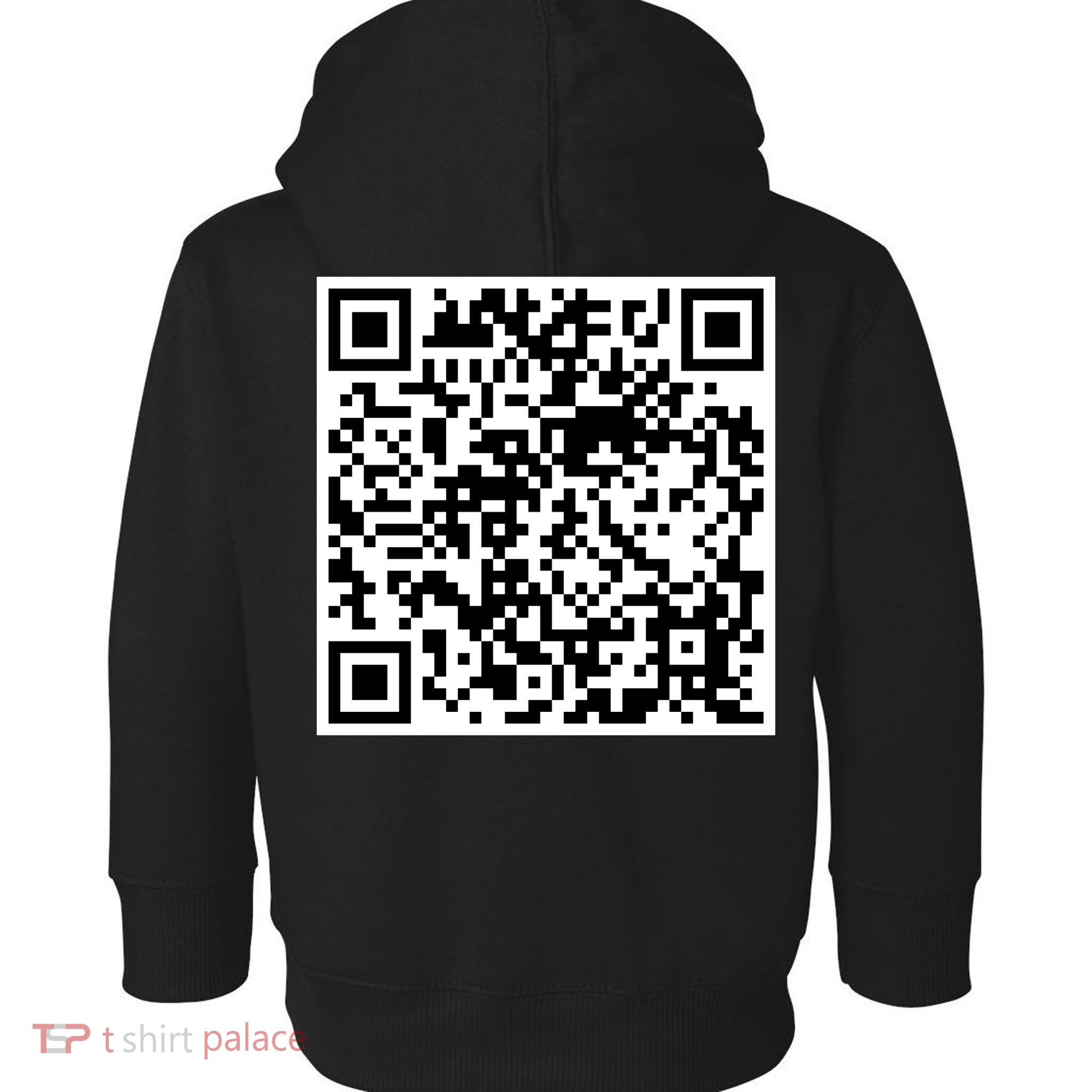 Scan Me QR Code Jesus Loves You Funny Christian  Toddler Hoodie