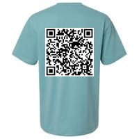 Scan Me QR Code Jesus Loves You Funny Christian  Sueded Cloud Jersey T-Shirt