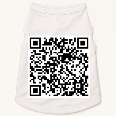 Scan Me QR Code Jesus Loves You Funny Christian  Doggie Tank