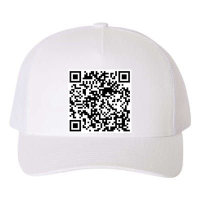 Scan Me QR Code Jesus Loves You Funny Christian  Yupoong Adult 5-Panel Trucker Hat
