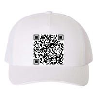 Scan Me QR Code Jesus Loves You Funny Christian  Yupoong Adult 5-Panel Trucker Hat