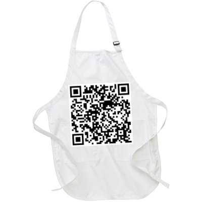Scan Me QR Code Jesus Loves You Funny Christian  Apron