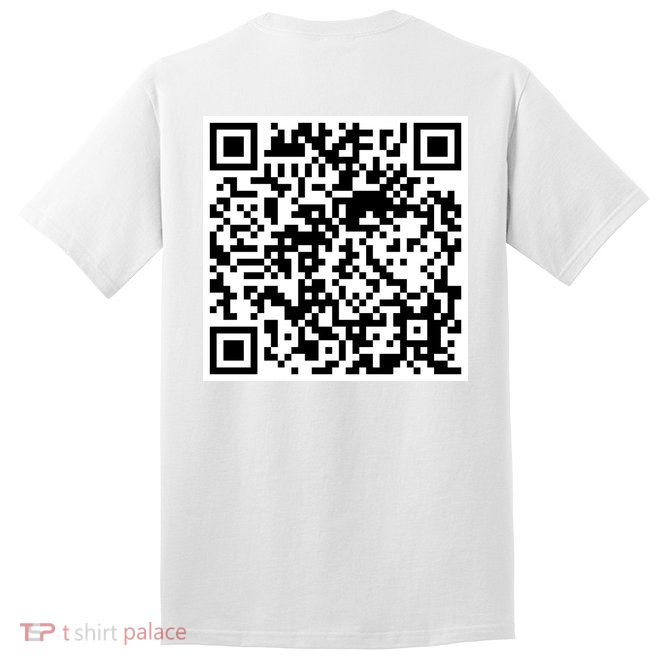 Scan Me QR Code Jesus Loves You Funny Christian  Tall T-Shirt
