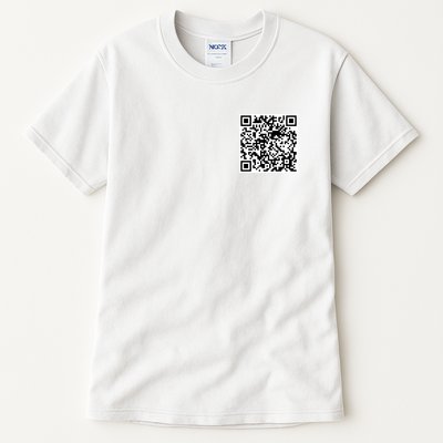 Scan Me QR Code Jesus Loves You Funny Christian  Tall T-Shirt