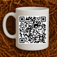 Scan Me QR Code Jesus Loves You Funny Christian  Mug