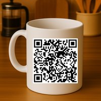Scan Me QR Code Jesus Loves You Funny Christian  Mug
