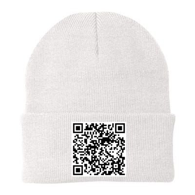 Scan Me QR Code Jesus Loves You Funny Christian  Beanie