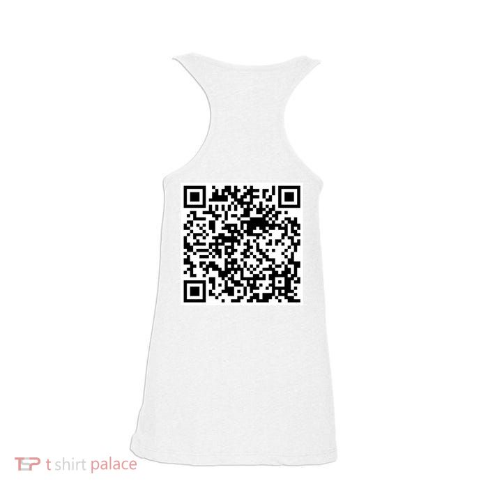 Scan Me QR Code Jesus Loves You Funny Christian  Ladies Essential Flowy Tank