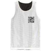 Scan Me QR Code Jesus Loves You Funny Christian  Mesh Reversible Basketball Jersey Tank