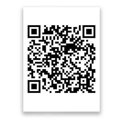 Scan Me QR Code Jesus Loves You Funny Christian  Poster