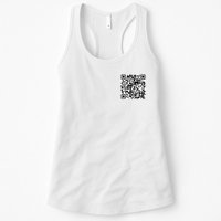 Scan Me QR Code Jesus Loves You Funny Christian  Womens Tank Top