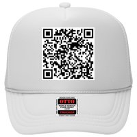 Scan Me QR Code Jesus Loves You Funny Christian  Trucker Hat