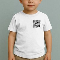 Scan Me QR Code Jesus Loves You Funny Christian  Toddler T-Shirt