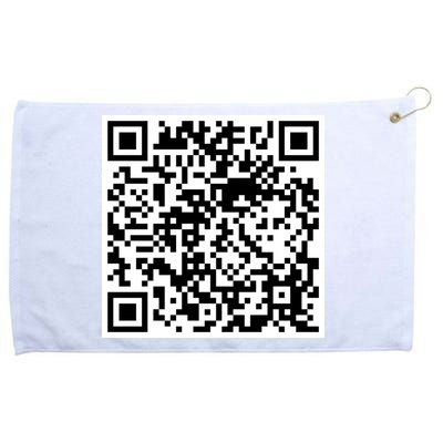 Scan Me QR Code Jesus Loves You Funny Christian  Grommeted Golf Towel