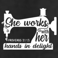 Sewing Machine Quilting Crocheting Faith Jesus God Bible Hat