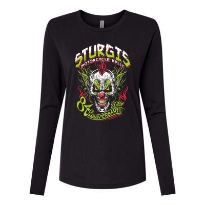 Sturgis Motorcycle Rally Womens Cotton Relaxed Long Sleeve T-Shirt