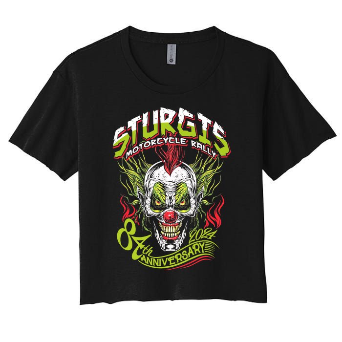 Sturgis Motorcycle Rally Women's Crop Top Tee