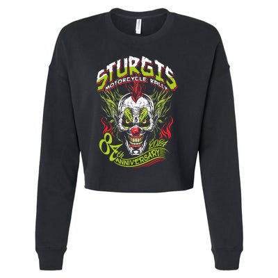 Sturgis Motorcycle Rally Cropped Pullover Crew