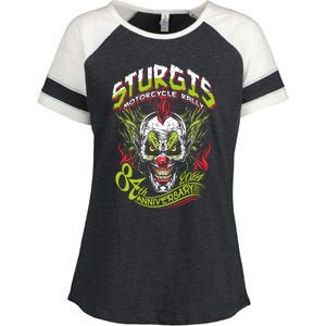 Sturgis Motorcycle Rally Enza Ladies Jersey Colorblock Tee