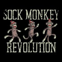 Sock Monkey Revolution Vintage Distressed Sweatshirt