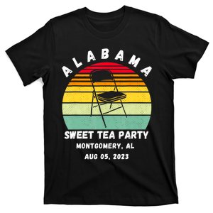 Survived Montgomery Riverfront Brawl Boat Sweet Tea Party T-Shirt