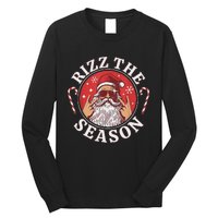 Santa Merry Rizz Mas Middle School Christmas Rizz The Season Long Sleeve Shirt