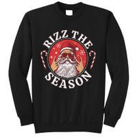 Santa Merry Rizz Mas Middle School Christmas Rizz The Season Sweatshirt