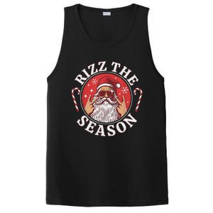 Santa Merry Rizz Mas Middle School Christmas Rizz The Season PosiCharge Competitor Tank