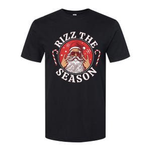 Santa Merry Rizz Mas Middle School Christmas Rizz The Season Softstyle CVC T-Shirt