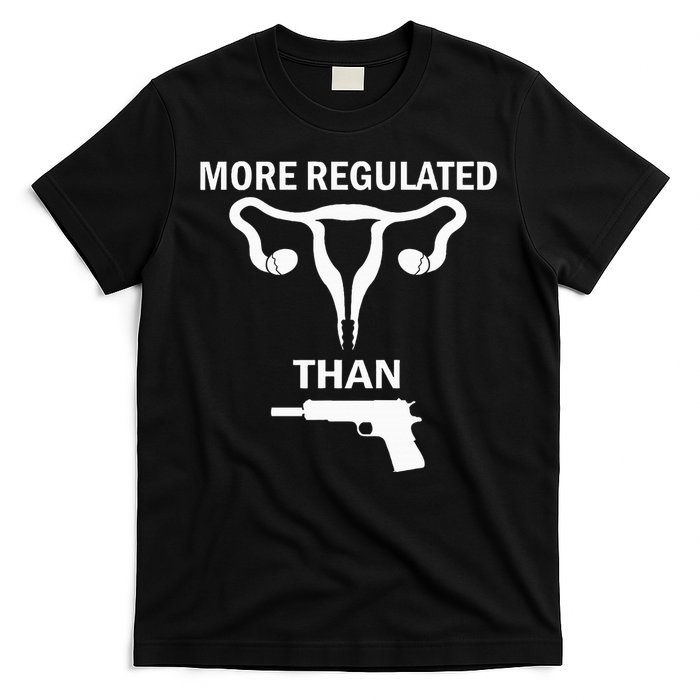 Sarcastic More Regulated Than Feminist Statement T-Shirt