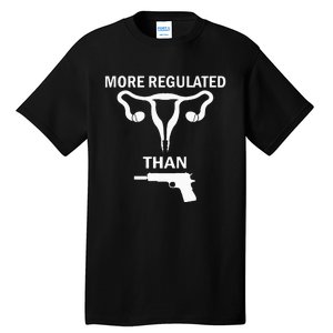 Sarcastic More Regulated Than Feminist Statement Tall T-Shirt