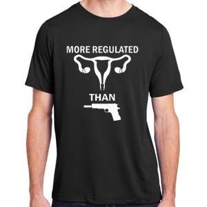 Sarcastic More Regulated Than Feminist Statement Adult ChromaSoft Performance T-Shirt