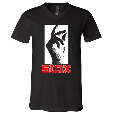 Stax Music Records 1957 Tennessee V-Neck T-Shirt