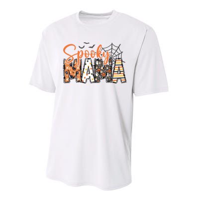 Spooky Mama Retro Halloween For Mother Performance Sprint T-Shirt