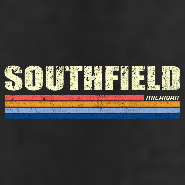Southfield Michigan Retro Cool Comfort Performance Bucket Hat