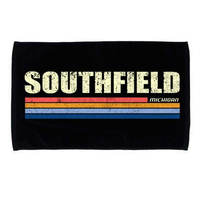 Southfield Michigan Retro Microfiber Hand Towel