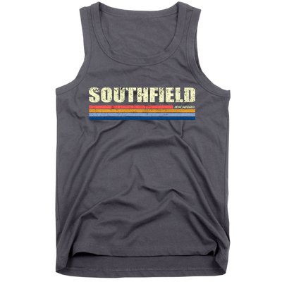 Southfield Michigan Retro Tank Top