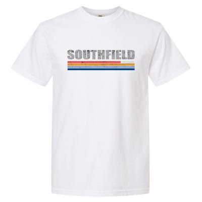 Southfield Michigan Retro Garment-Dyed Heavyweight T-Shirt