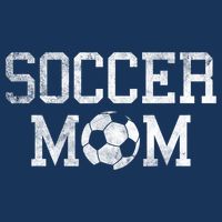 Soccer Mama Retro Vintage Soccer Mom Flatbill Hat