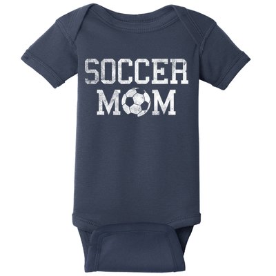 Soccer Mama Retro Vintage Soccer Mom Baby Bodysuit