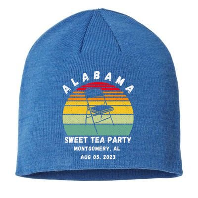 Survived Montgomery Riverfront Brawl Boat Sweet Tea Party Sustainable Beanie