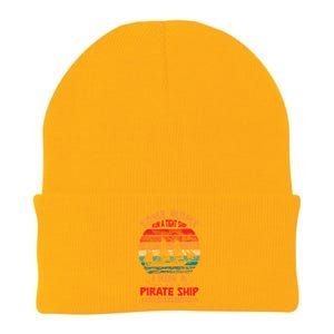 Some Moms Run A Tight Ship I Run A Pirate Ship Family Funny Gift Knit Cap Winter Beanie