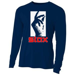 Stax Music Records 1957 Tennessee Funny Cooling Performance Long Sleeve Crew