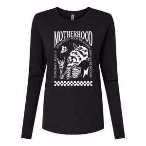 Skeleton Mom Rocking Motherhood Some Days I Rock It Gift Womens Cotton Relaxed Long Sleeve T-Shirt